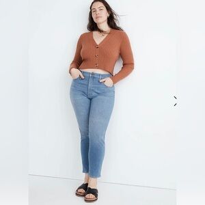 Madewell Stovepipe Jeans size W28W plus Euclid wash